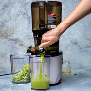 Exprimidor Juicer Plus | 84% más de jugo sin pelar, sin desperdicios y sin esfuerzo