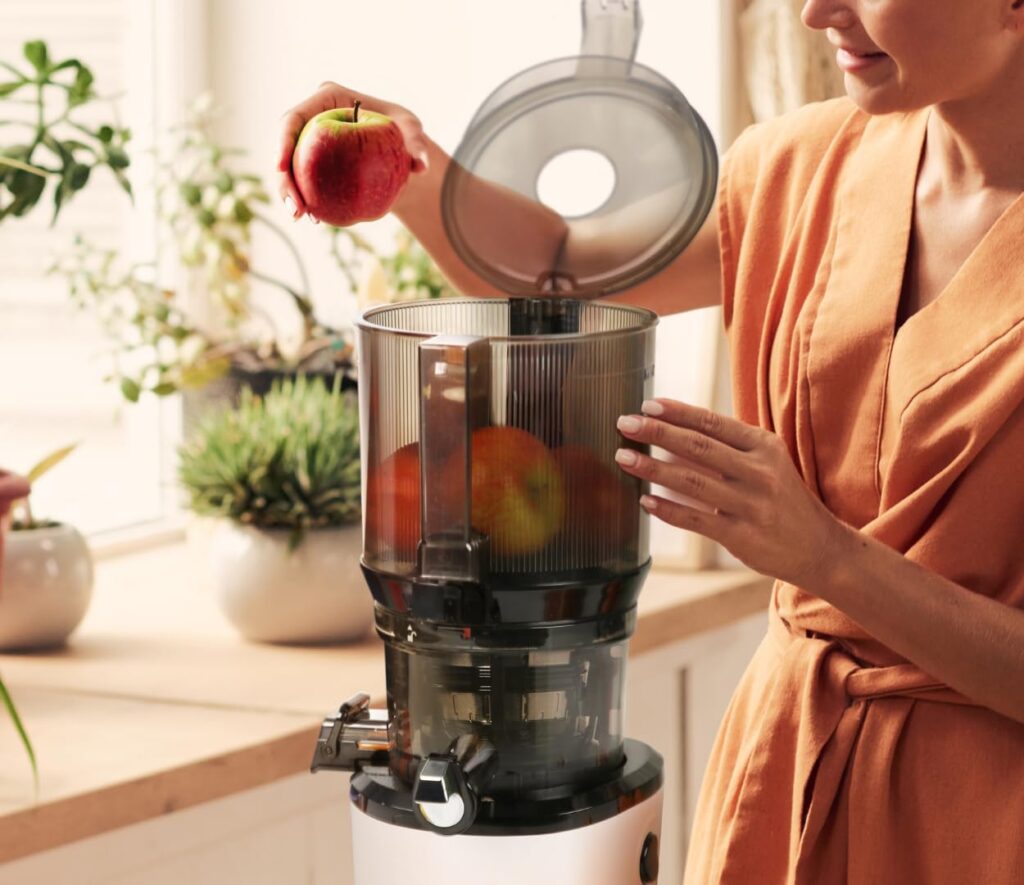 Exprimidor Juicer Plus | 84% más de jugo sin pelar, sin desperdicios y sin esfuerzo