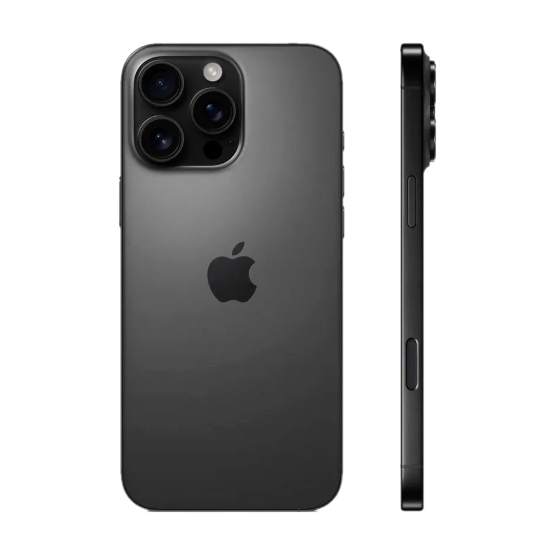 Apple iPhone 16 Pro Max, Titanio Negro, 256 GB, 6.9 " OLED Super Retina XDR, Chip A18 Pro.