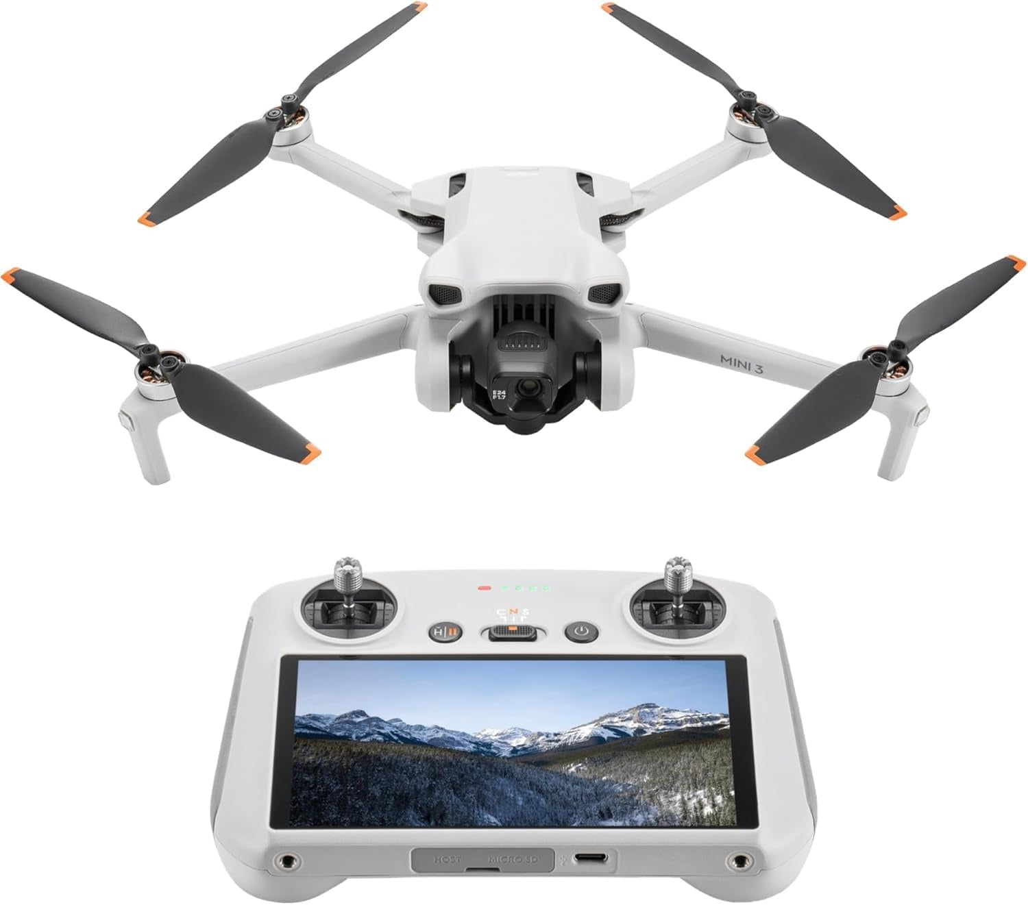 DJl Drone Mini 3 | Cámara 4K HDR – Ligero, Plegable y hasta 38 min de Vuelo