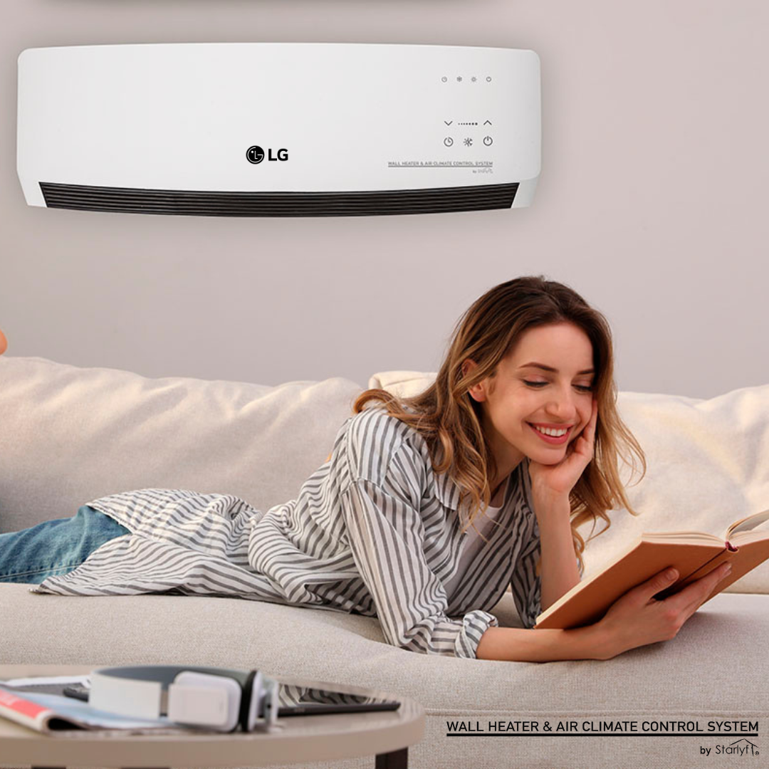 Mini LG Dual | Aire acondicionado portátil, frío y calor, no necesita condensador.