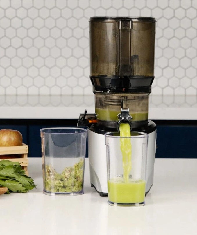 Exprimidor Juicer Plus | 84% más de jugo sin pelar, sin desperdicios y sin esfuerzo